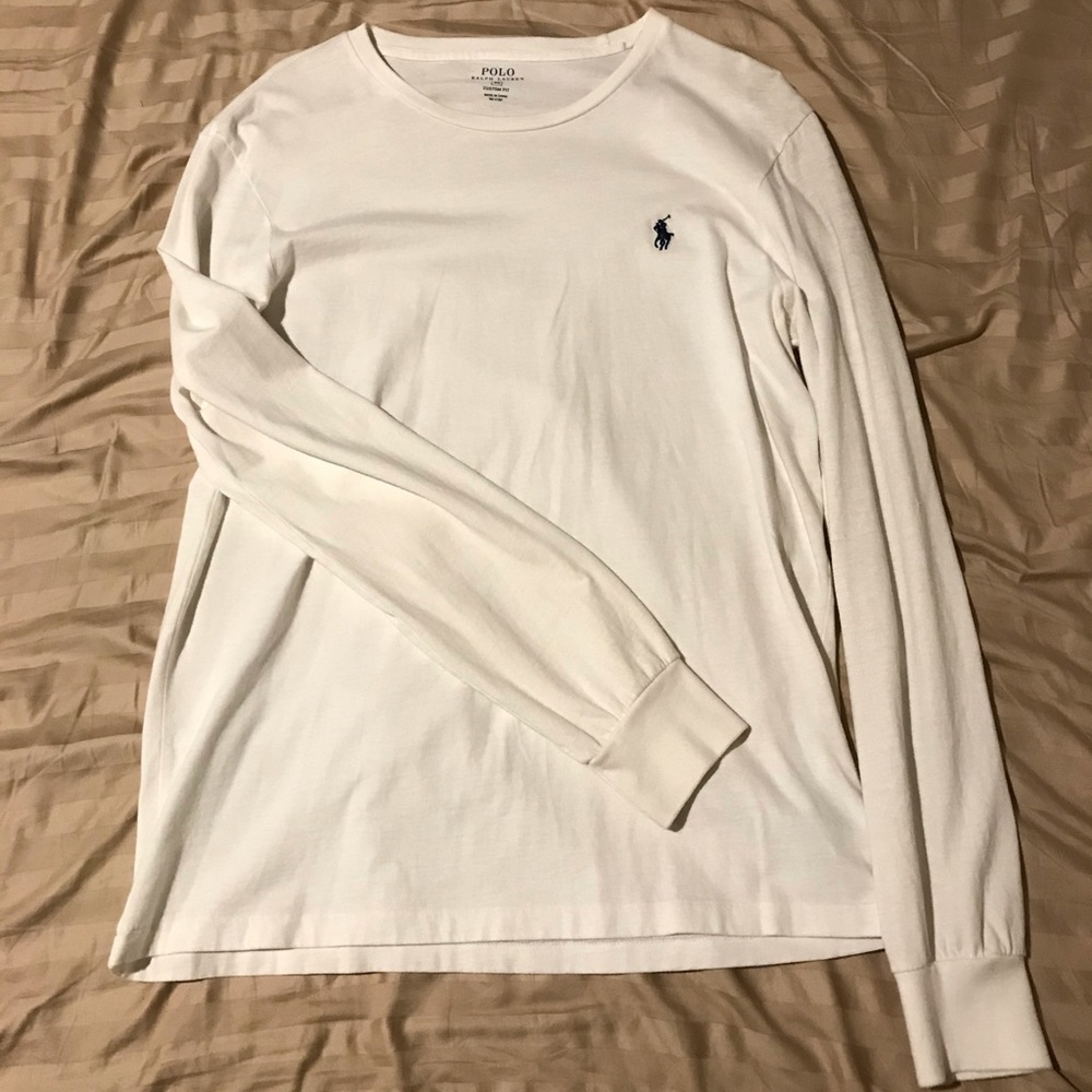 Polo Ralph Lauren Custom Fit Long Sleeve T-Shirt